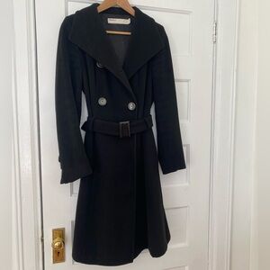 Perry Ellis women’s wool and angora dress coat